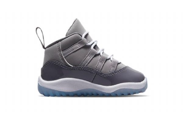Nike Air Jordan 11 Retro Td Sko Til Mænd Grå
