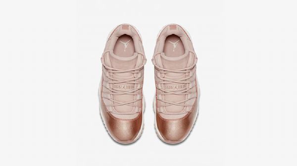 Nike Air Jordan 11 Rose Sko Til Mænd Guld