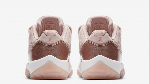 Nike Air Jordan 11 Rose Sko Til Mænd Guld