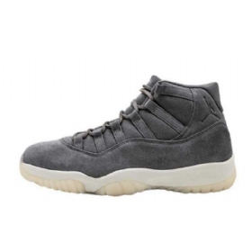 Nike Air Jordan 11 Ruskind Premium Sko Til Mænd Grå