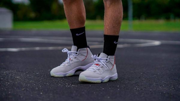 Nike Air Jordan 11 Sko Til Mænd Hvid