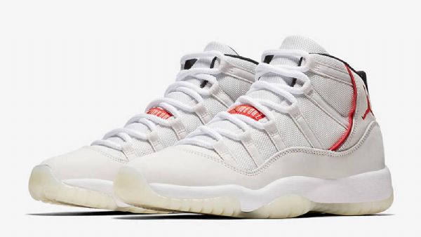 Nike Air Jordan 11 Sko Til Mænd Hvid