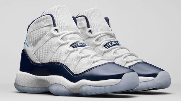 Nike Air Jordan 11 Sko Til Mænd Marineblå