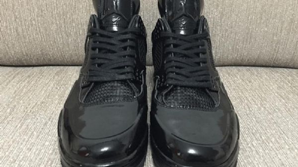 Nike Air Jordan 11lab4 Sko Til Mænd Sort