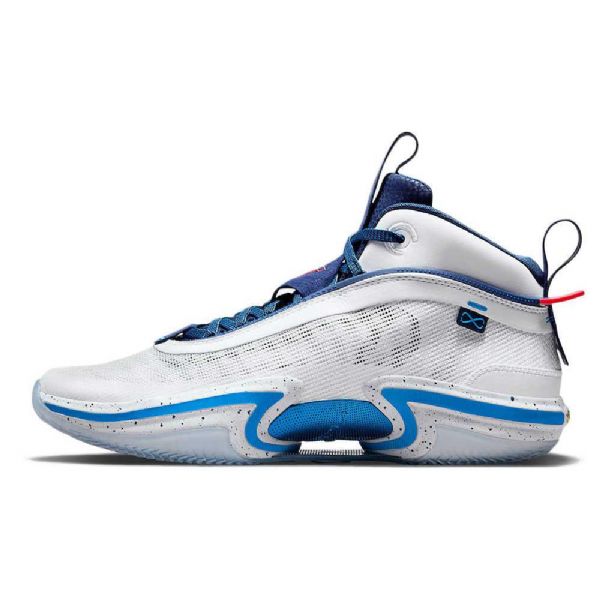 Nike Air Jordan 36 Jayson Tatum Sko Til Mænd Hvid Blå