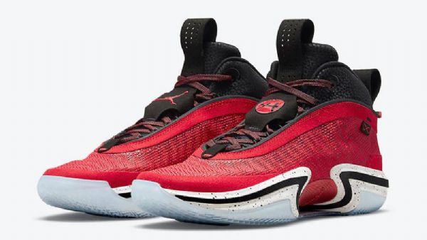 Nike Air Jordan 36 Rui Hachimura Sko Til Mænd Rød Sort