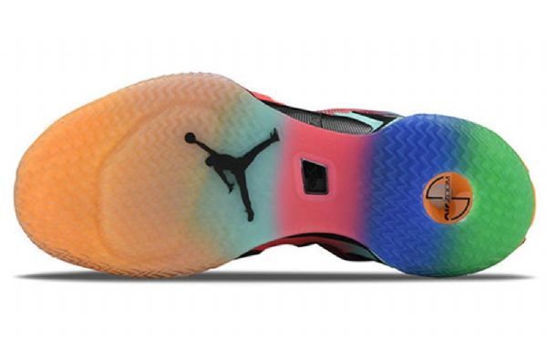 Nike Air Jordan 36 Sneakers Til Mænd Flerfarvet