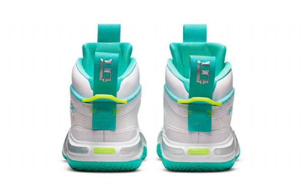 Nike Guo Ailun Air Jordan 36 Gs Basketball Sko Til Mænd Grøn Hvid