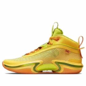 Nike Jayson Tatum Air Jordan 36 Nitro Sneakers Til Mænd Gul