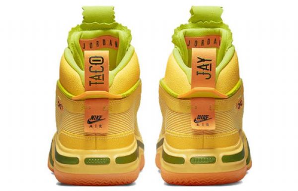 Nike Jayson Tatum Air Jordan 36 Nitro Sneakers Til Mænd Gul