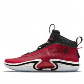 Nike Rui Hachimura Air Jordan 36 Sneakers Til Mænd Rød Sort