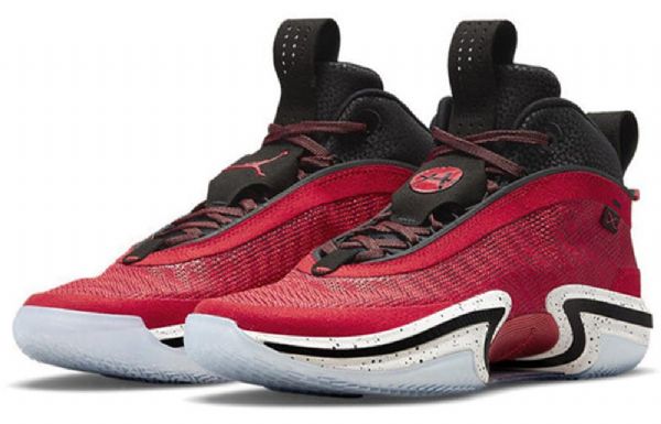 Nike Rui Hachimura Air Jordan 36 Sneakers Til Mænd Rød Sort