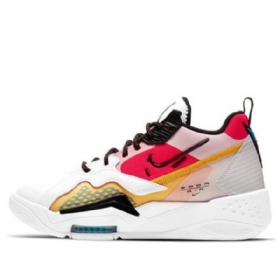 Nike Air Jordan Zoom Sneakers Til Damer Hvid Lyserød