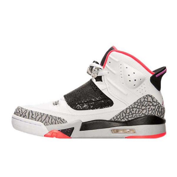 Nike Air Jordan Son Of Mars Hot Lava Sko Til Mænd Hvid Sort