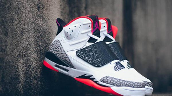 Nike Air Jordan Son Of Mars Hot Lava Sko Til Mænd Hvid Sort