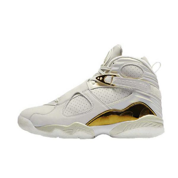 Nike Air Jordan 8 Champagne Championship Pack Sko Til Mænd Khaki