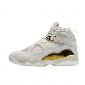 Nike Air Jordan 8 Champagne Championship Pack Sko Til Mænd Khaki