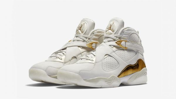 Nike Air Jordan 8 Champagne Championship Pack Sko Til Mænd Khaki