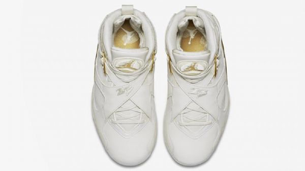 Nike Air Jordan 8 Champagne Championship Pack Sko Til Mænd Khaki