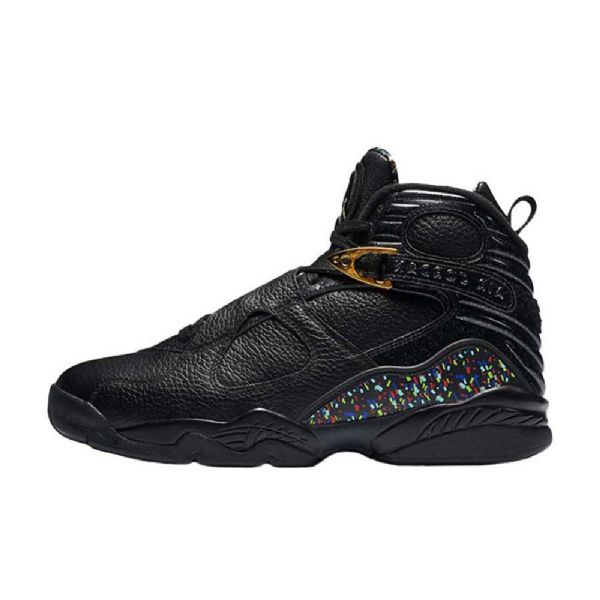 Nike Air Jordan 8 Cigar Championship Pack Sko Til Mænd Sort