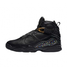 Nike Air Jordan 8 Cigar Championship Pack Sko Til Mænd Sort