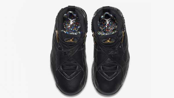 Nike Air Jordan 8 Cigar Championship Pack Sko Til Mænd Sort