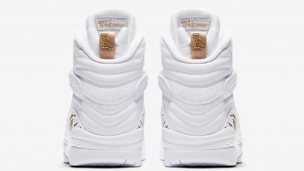 Nike Air Jordan 8 Ovo Sko Til Mænd Hvid