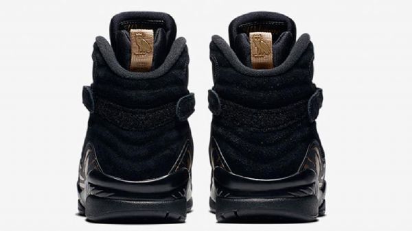 Nike Air Jordan 8 Ovo Sko Til Mænd Sort