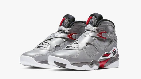 Nike Air Jordan 8 Reflections Of A Champion Sko Til Mænd Grå