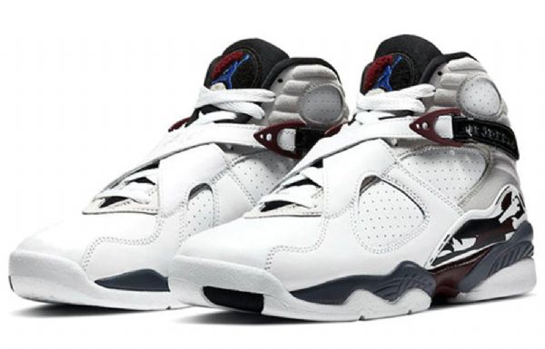 Nike Air Jordan 8 Retro Basketball Sko Til Damer Burgundy