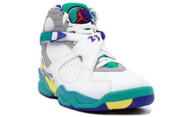 Nike Air Jordan 8 Retro Basketball Sko Til Damer Hvid