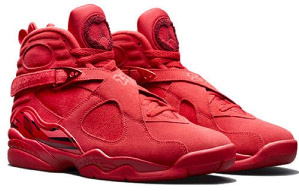 Nike Air Jordan 8 Retro Basketball Sko Til Damer Lys Lilla