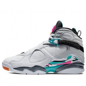 Nike Air Jordan 8 Retro Basketball Sko Til Mænd Grå