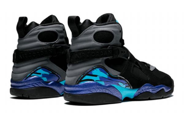 Nike Air Jordan 8 Retro Bg Basketball Sko Til Mænd Sort