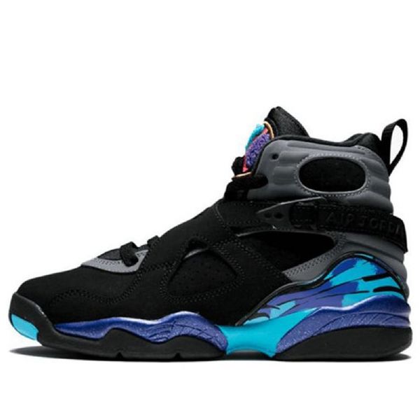 Nike Air Jordan 8 Retro Bg Basketball Sko Til Mænd Sort