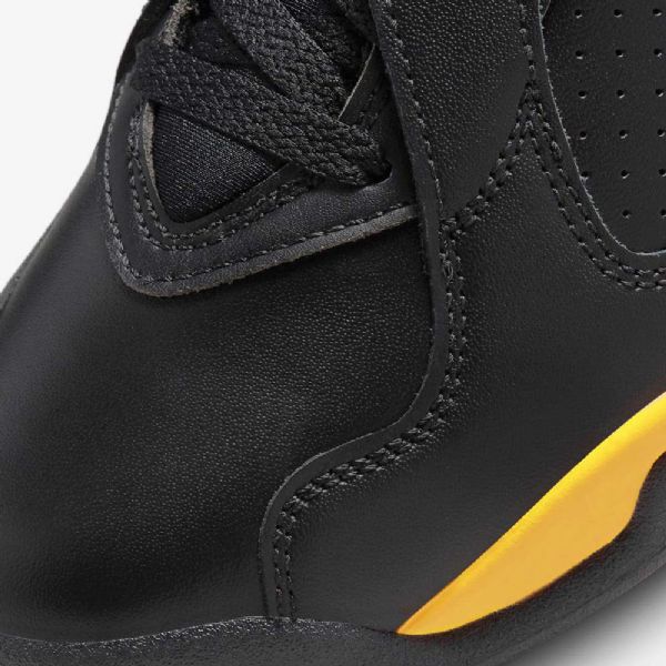 Nike Air Jordan 8 Retro Sko Til Damer Sort Gul