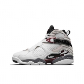 Nike Air Jordan 8 Sko Til Mænd Burgundy