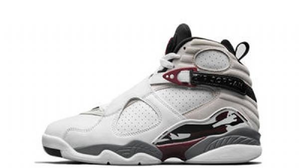 Nike Air Jordan 8 Sko Til Mænd Burgundy