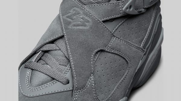 Nike Air Jordan 8 Sko Til Mænd Grå