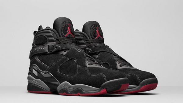 Nike Air Jordan 8 Sko Til Mænd Sort