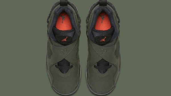 Nike Air Jordan 8 Take Flight Sko Til Mænd Army Grøn