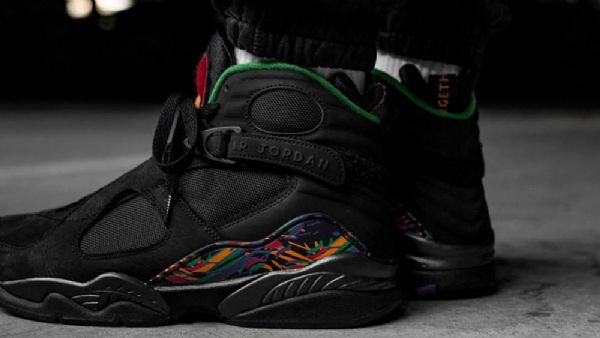 Nike Air Jordan 8 Tinker Air Raid Sko Til Mænd Sort