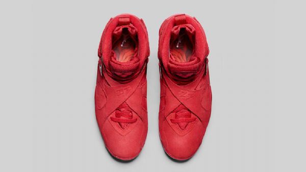 Nike Air Jordan 8 Valentinsdag Sko Til Mænd Rød