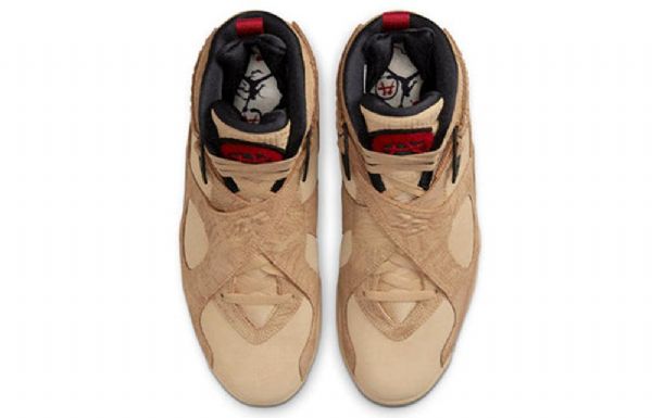 Nike Rui Hachimura Air Jordan 8 Retro Se Basketball Sko Til Mænd Sort