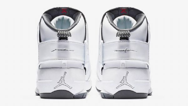 Nike Air Jordan 19 Flint Sko Til Mænd Hvid