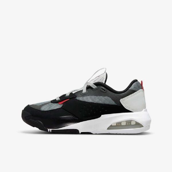 Nike Air Jordan Air 200e Sko Til Børn Sort Hvid Rød Grå