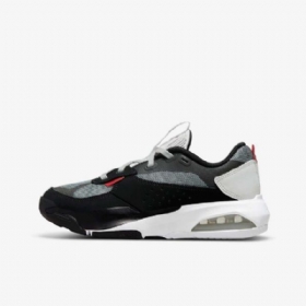 Nike Air Jordan Air 200e Sko Til Børn Sort Hvid Rød Grå