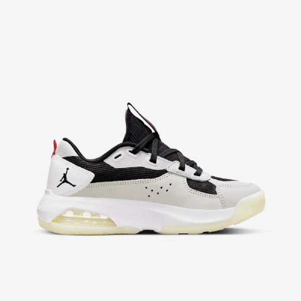 Nike Air Jordan Air 200e Sko Til Børn Sort Hvid Rød Grå