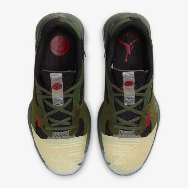Nike Air Jordan Air 200e Sp Sko Til Mænd Grøn Sølv Rød
