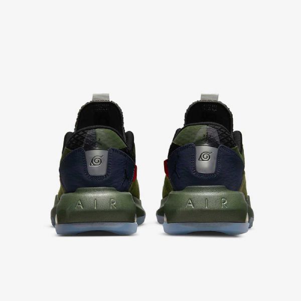 Nike Air Jordan Air 200e Sp Sko Til Mænd Grøn Sølv Rød